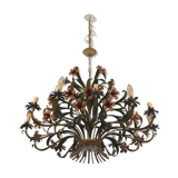 Chandelier with flowers