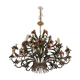 Chandelier with flowers