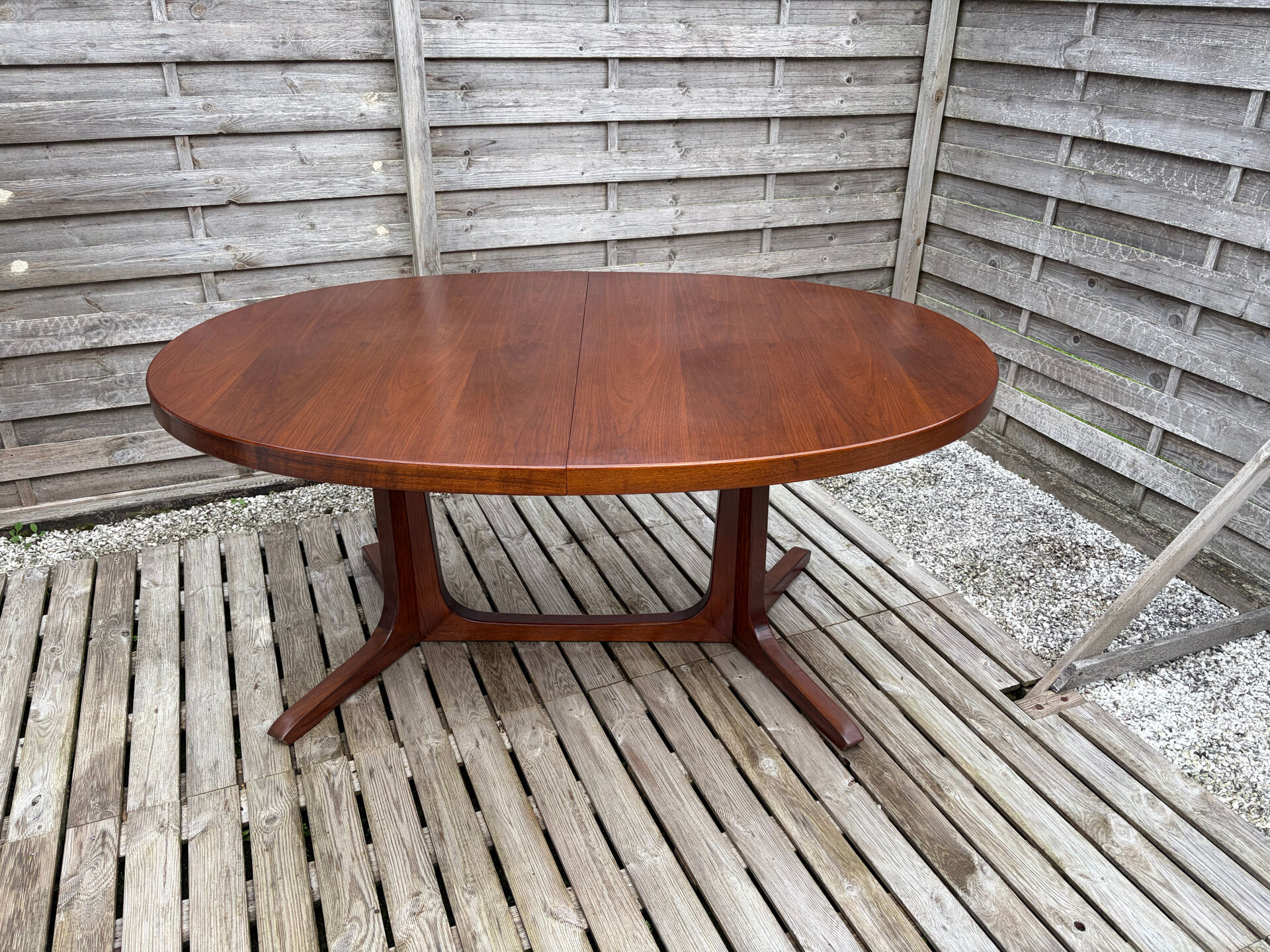 Oval table Baumann, extendable 256cm