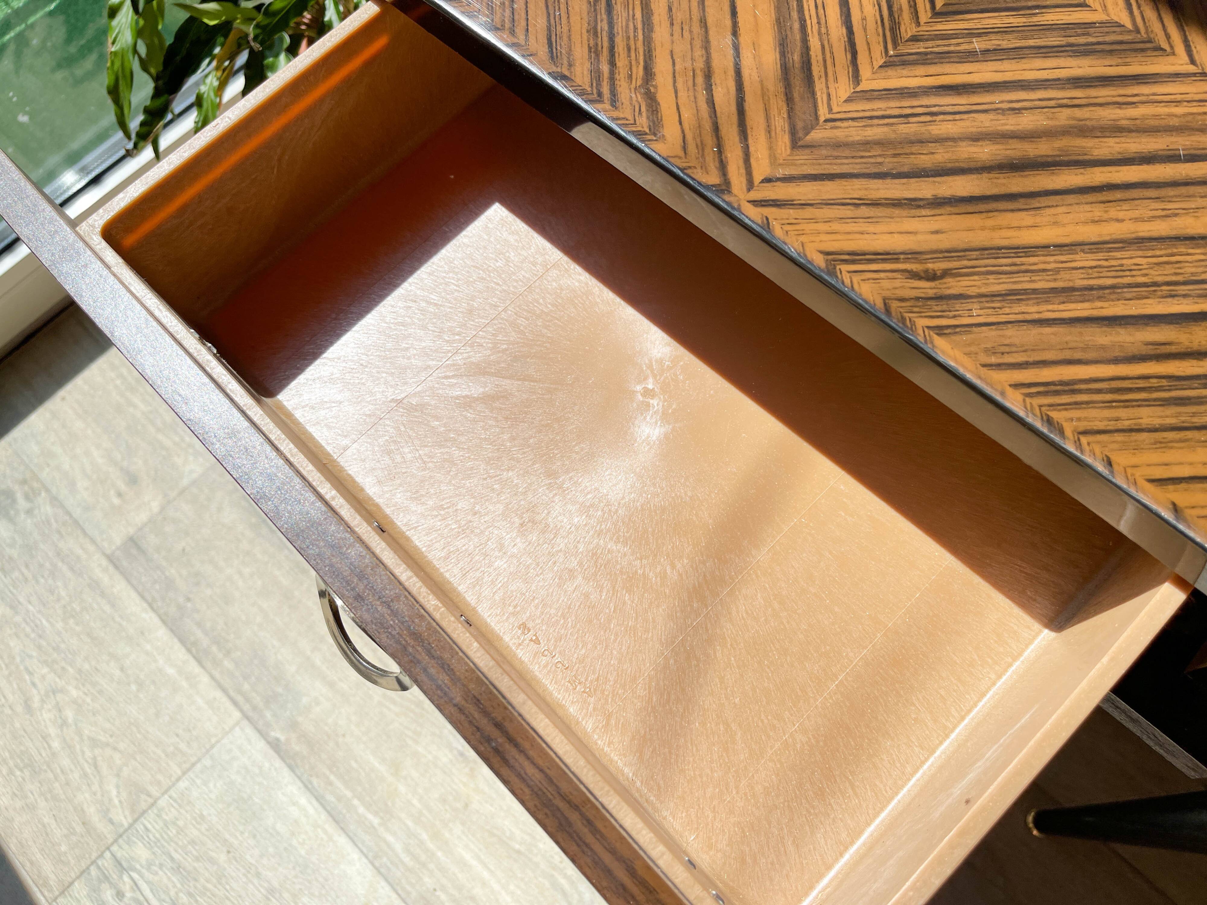 Vintage Formica bedside table, 1960s