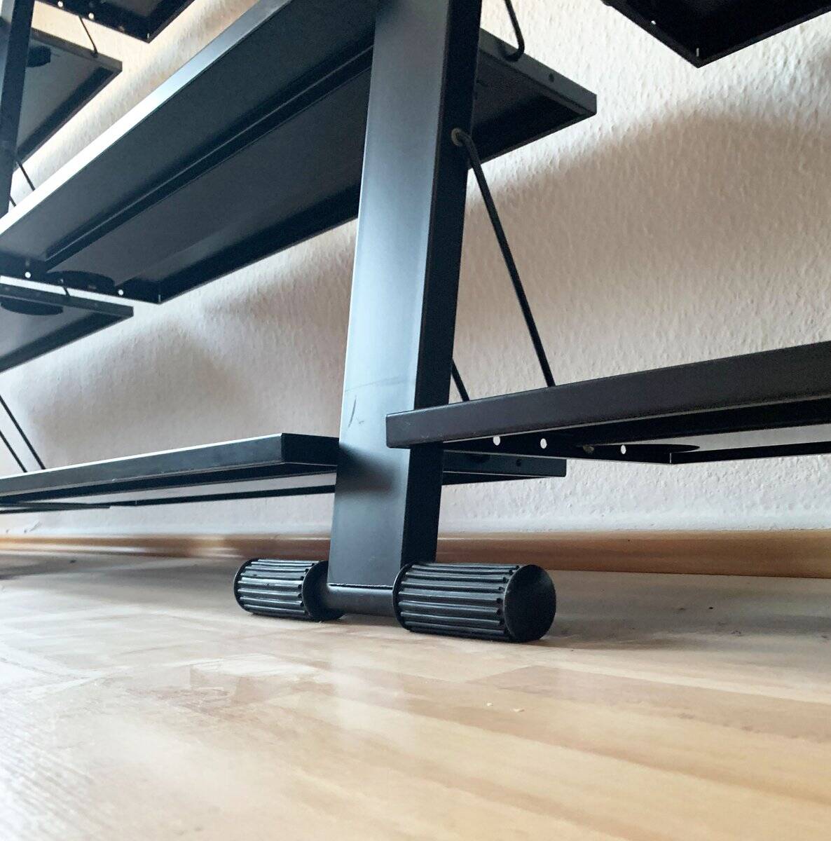 Postmodern Italian graffiti shelf by Rodney Kinsman for Bieffeplast