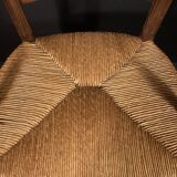 Straw armchair
