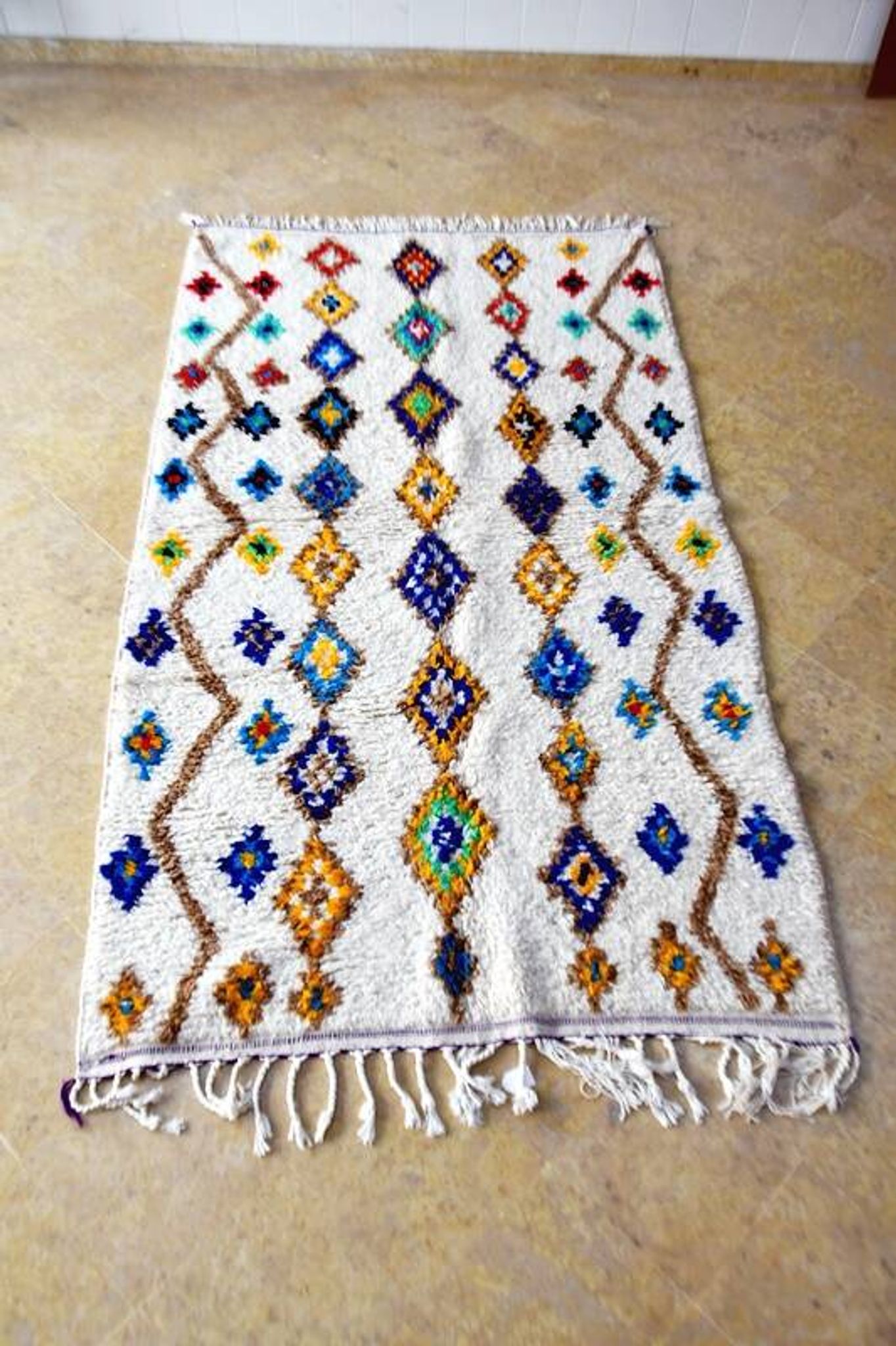 Tapis Berbère Marocain Azilal Neuf