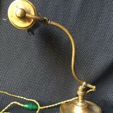 Brass desk lamp