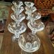 9 glasses val st Lambert model Metternich very good condition model 1946