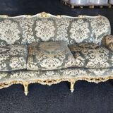 Sofa 3 places style Louis XV