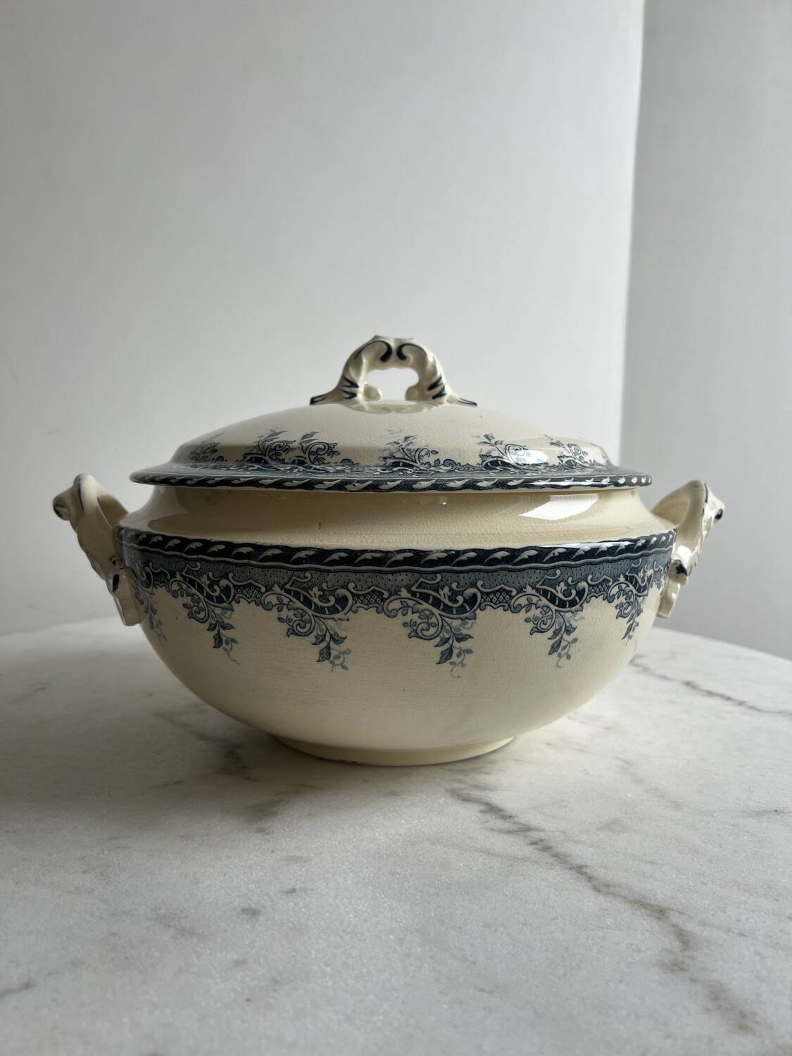 Ironstone soup tureen