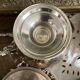 Silver tureen, pine cone handle
