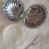 Shell butter dish