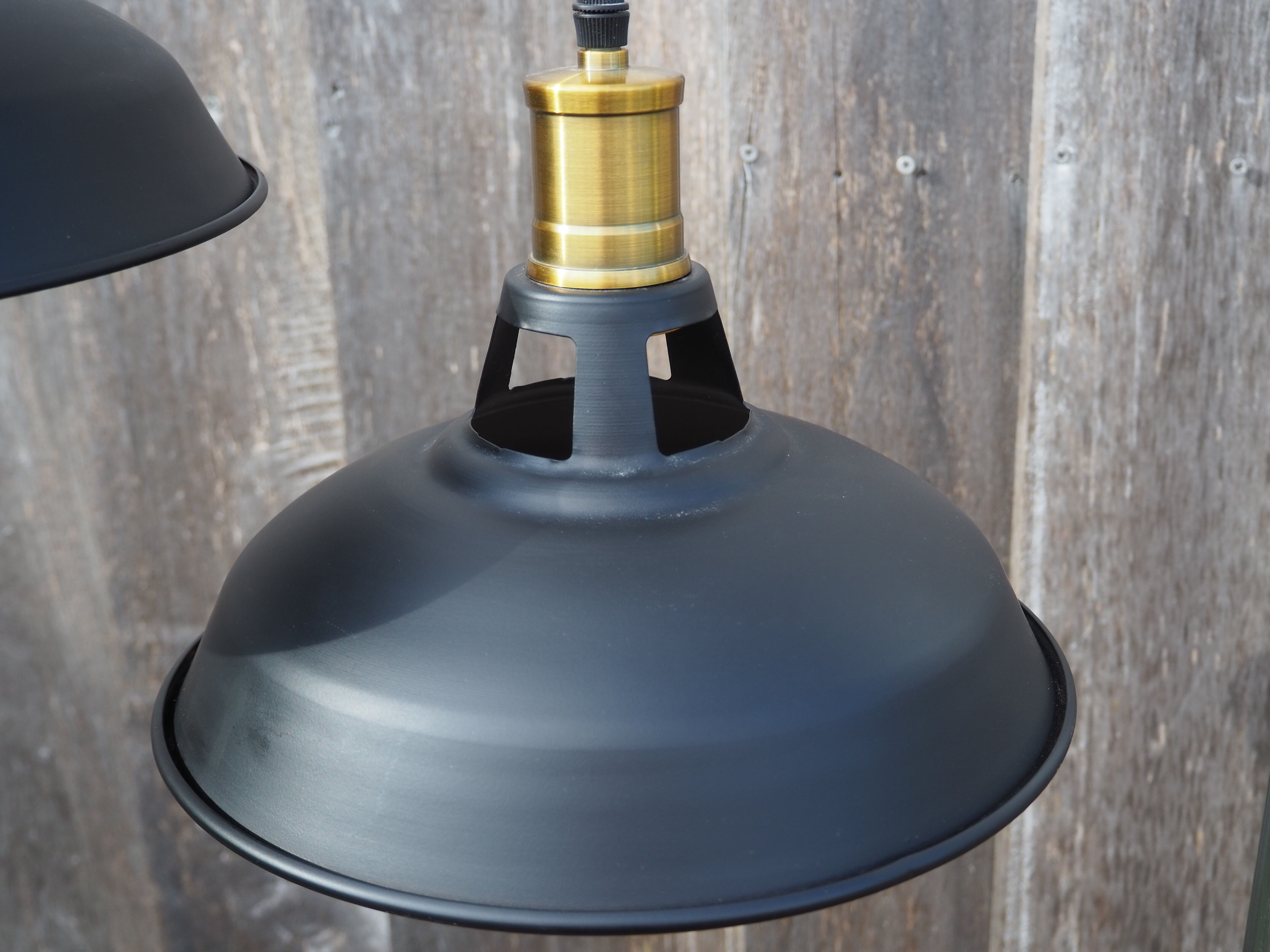 Pair of contemporary hanging Industrial style light