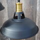 Pair of contemporary hanging Industrial style light