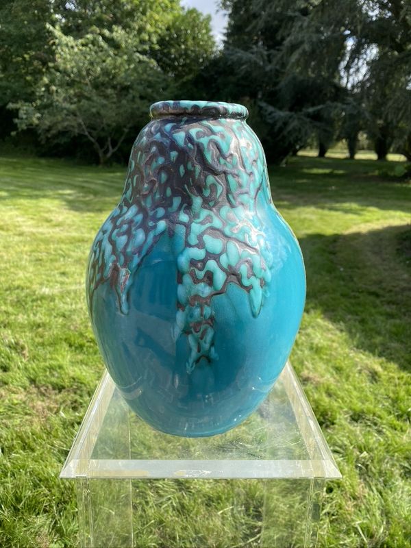 Vase cab céramique d'art de bordeaux 1930/1940 primavera