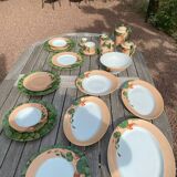 Capucine Porcelain Lafarge Service - Limoges
