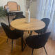 Extendable dining table for 4-8 people.