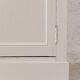 Vaisselier vintage en bois - couleurs lin