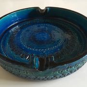 Bitossi XL ceramic ashtray, Italian design 60s, 25cm
