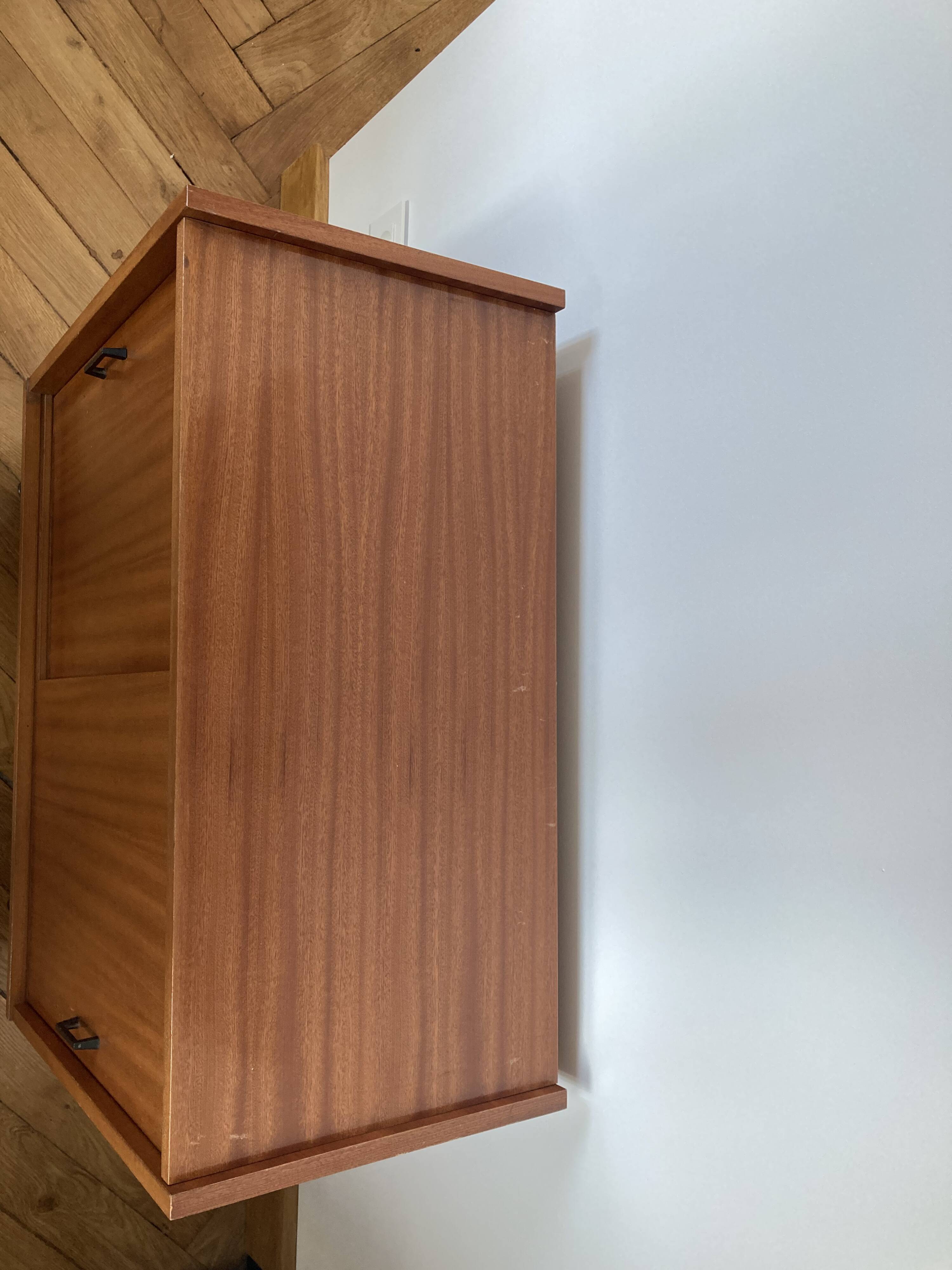 Sliding door cabinet