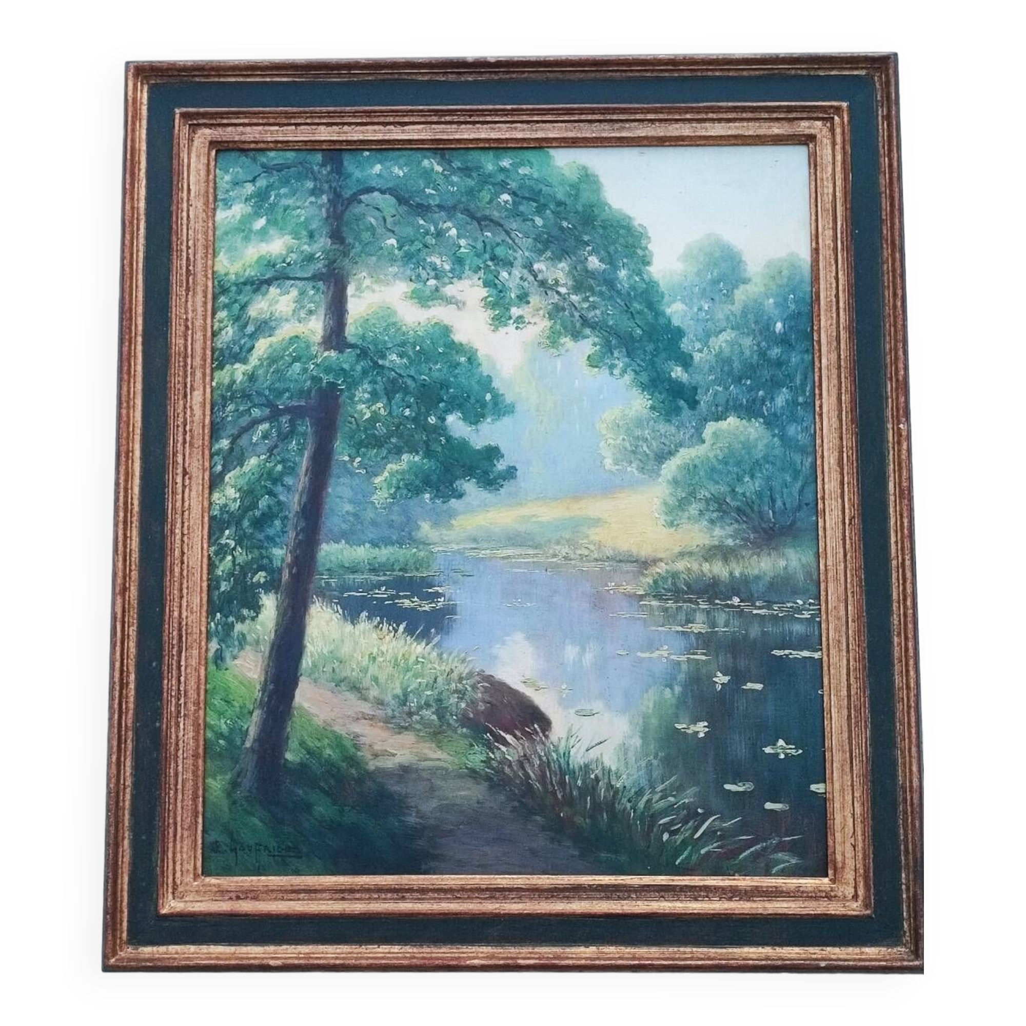 Peinture à l'huile - paysage