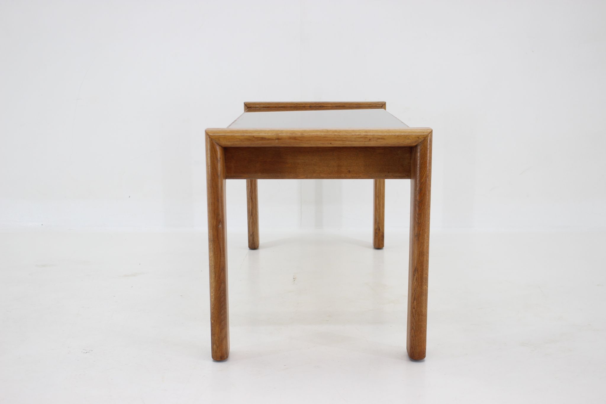 1960s Oak and Glass Coffee Table, Finland