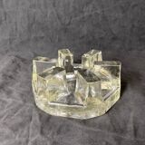 Thick glass reheating
