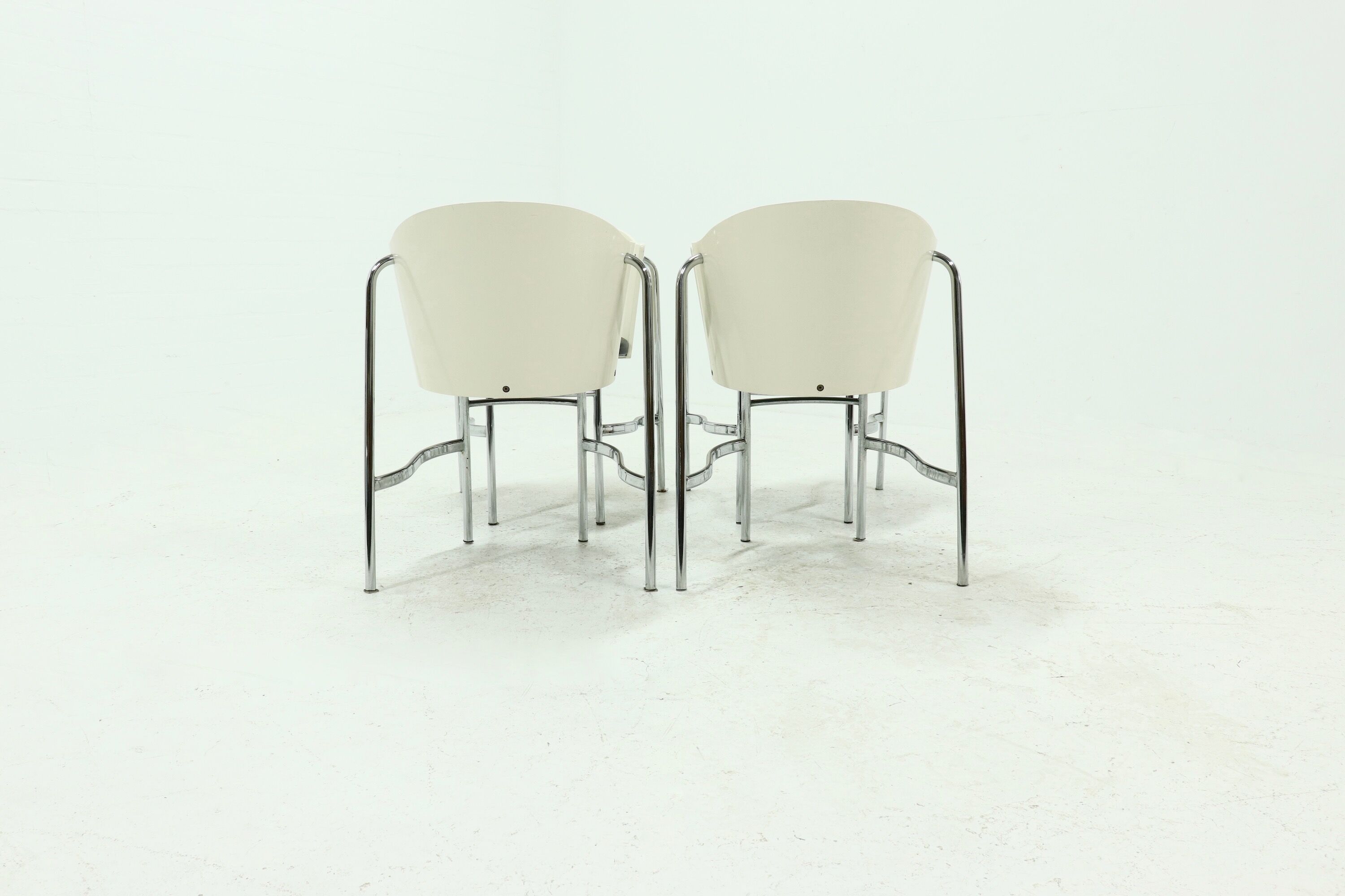 Set of 4 Brobon Dining chairs by Abe Bonnema & Floris van den Broecke 1990s