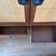 Rosewood, bronze and bamboo wardrobe La Maison Coloniale