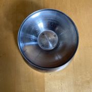 Set of 6 Ice Cream Bowls Style Rémy LETANG Vintage Stainless Steel #E084