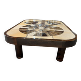 Roger Capron - flower coffee table 1950