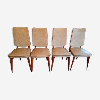 Lot of 4 dining room chairs