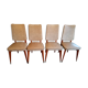 Lot of 4 dining room chairs
