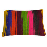 Vintage turkish kilim cushion cover 30x50cm