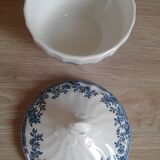 Earthenware sugar bowl