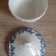 Earthenware sugar bowl