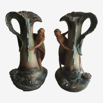 Pair of vases