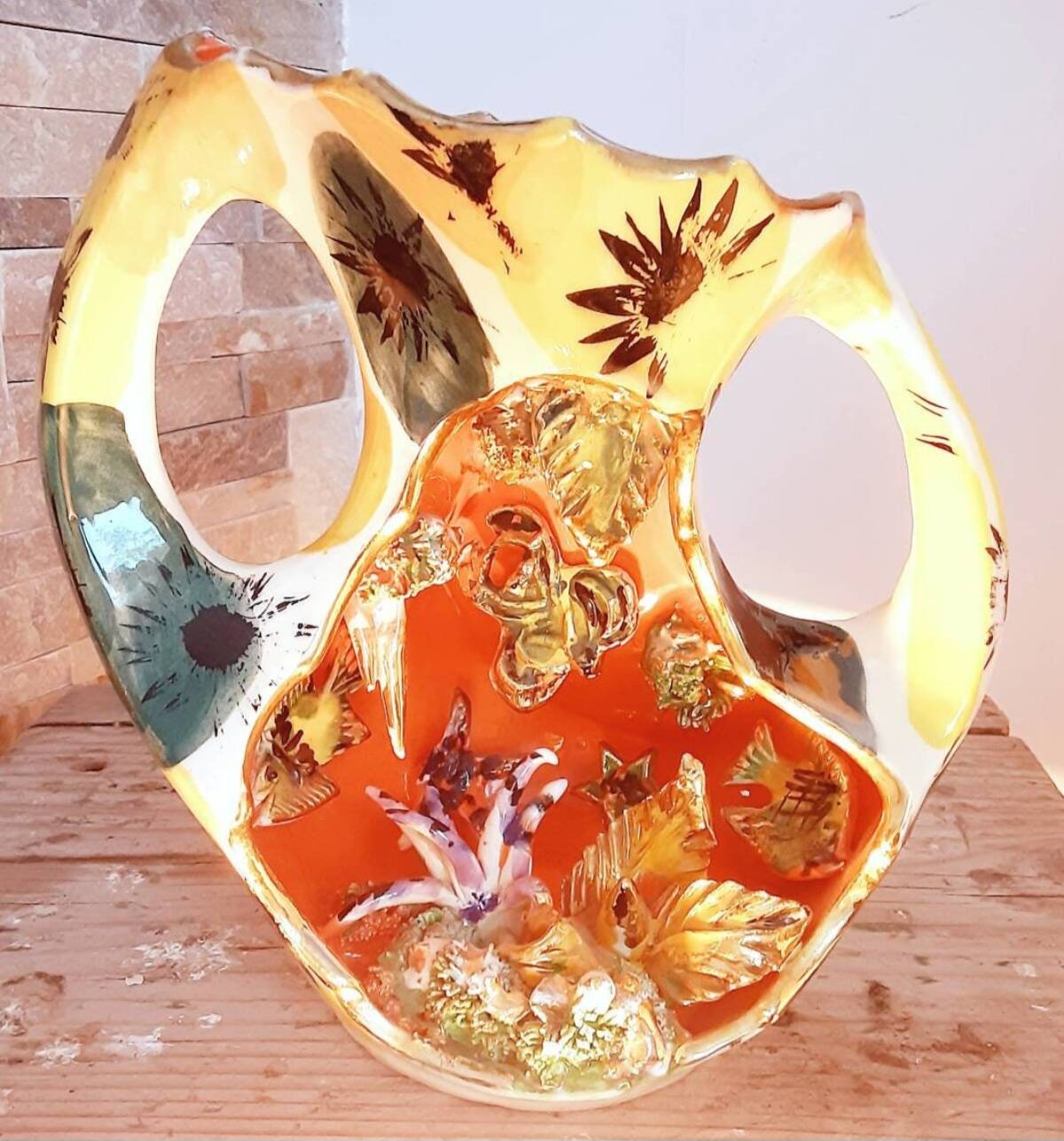 Large Vallauris ''Amphore'' lamp