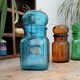 Set of 3 vintage jars 70s