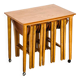 Table basse scandinave vintage 1960