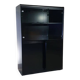 Rodolfo Bonetto display / glass cabinet / model Linearsystem / 1960s for Bellato Italy. Stunning condition