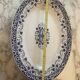 Plat  ovale Jules Vieillard Bordeaux – modèle Louis XV – XIXe