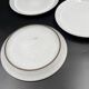 Set of 3 Céramano dessert plates by Karl Leutner