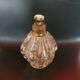 Flacon verre ciselé vintage diffuseur de parfum ancien