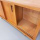 Vintage row in light oak wood from the 60s
