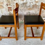 Pair of Scandinavian chairs, vintage circa 1970's