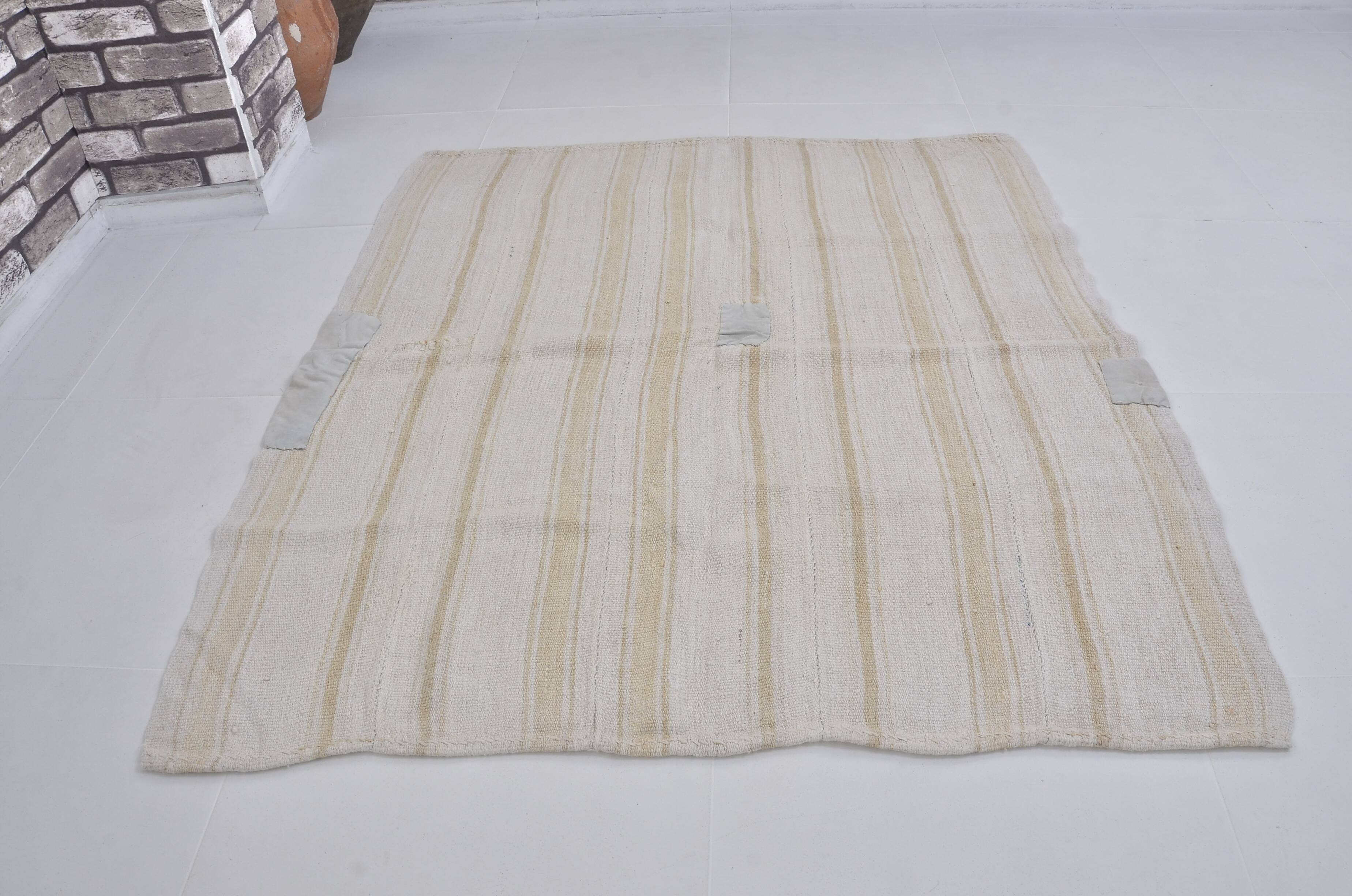 Vintae Handmade Tribal Hemp Rug sku 3721