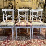 Suite of 6 Empire style chairs - Consulate