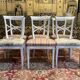 Suite de 6 chaises de style Empire - Consulat