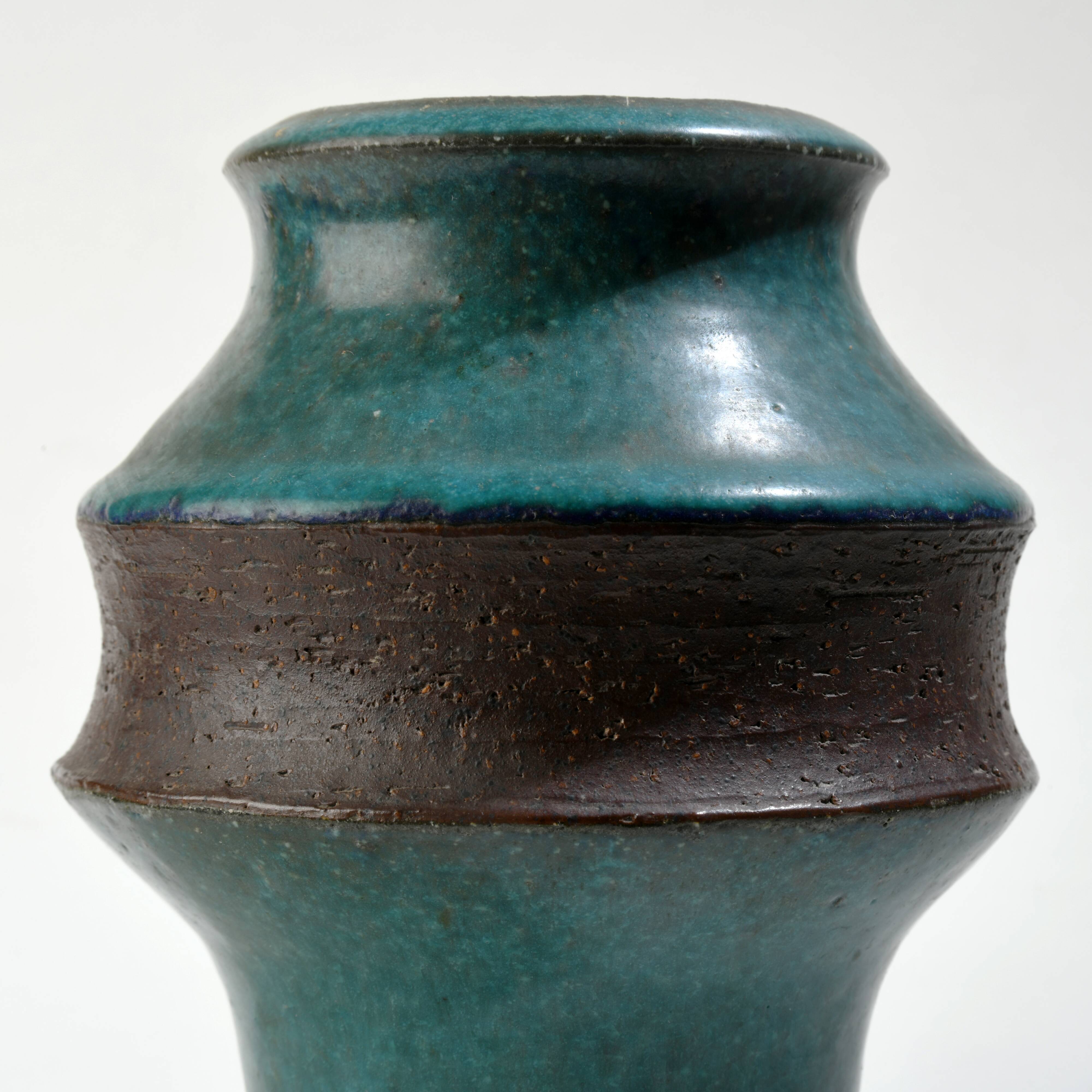 Ceramic vase by Marianne Starck for the Michael Andersen workshop.