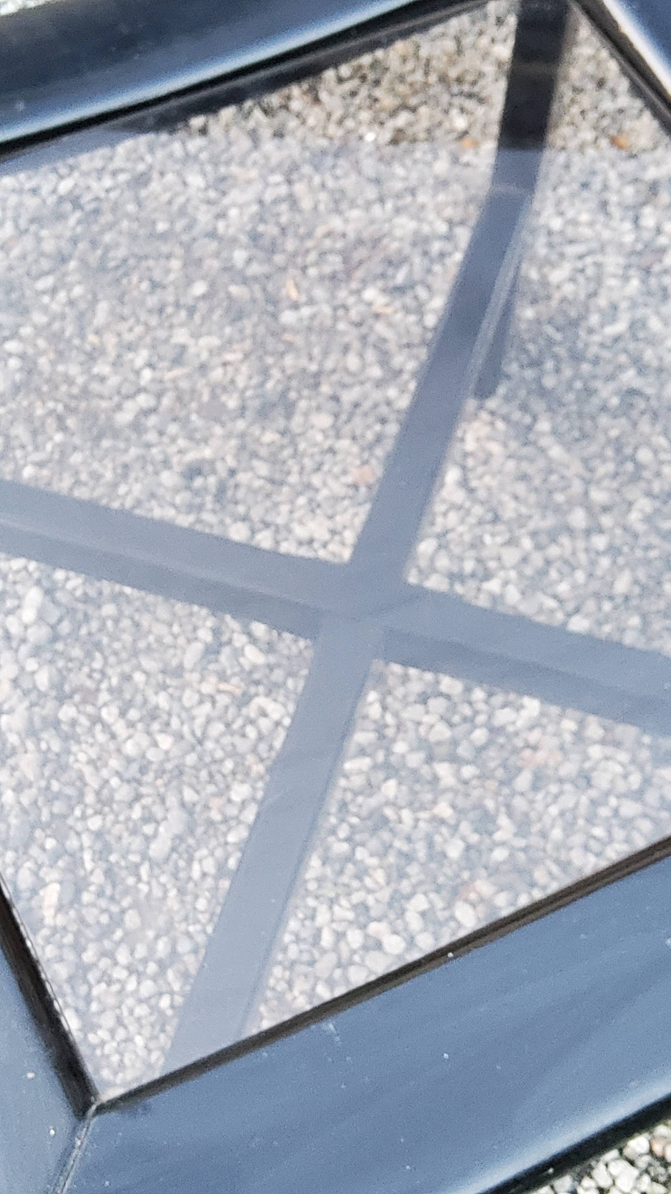 70s design coffee table in black lacquered wood with smoked glass top