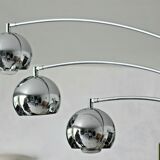 Floor lamp with 3 arms of lights circa 1970/1980