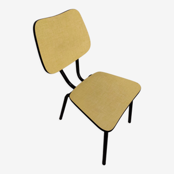 Yellow formica chair 1960